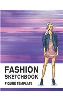 Fashion Sketchbook Figure Template