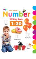 Number Writing Book 1-20