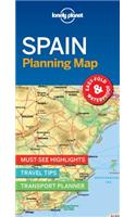 Lonely Planet Spain Planning Map