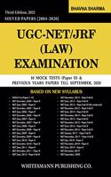 UGC-NET/JRF LAW EXAMINATION BASED ON NEW SYLLABUS Third Edition 2021