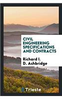 CIVIL ENGINEERING SPECIFICATIONS AND CON