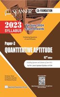 Scanner for Quantitative Aptitude (Paper 3) - Containing questions of last 20 Exams | CA Foundation | June 2024 Exam | New Syllabus | Regular Edition