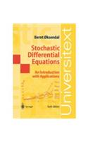 Stochastic Differential Equations: An Introduction with Applications, 6e