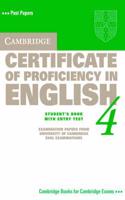 Cambridge Certificate of Proficiency in English 4 Student's Book with Entry Test