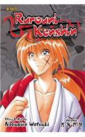 Rurouni Kenshin (4-In-1 Edition), Vol. 9