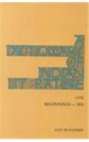 Dictionary Of Indian Literature, A : Beginnings – 1850  Vol. 1