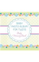 Baby Photo Album for Twins