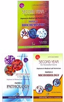 DMLT SECOND YEAR BOOKS BIOCHEMISTRY PATHOLOGY MICROBIOLOGY ( PACK OF 3 BOOKS 2021 EDITION ) DIPLOMA IN MEDICAL LAB TECHNICIAN 2ND YEAR