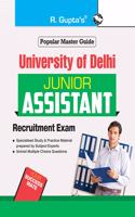 University of Delhi : Junior Assistant Recruitment Exam Guide