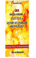 CBCS English Honours Hand Book on History of Literature and Philoisophy (Semester-1)(CC -1 )(Clautta University)