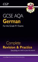 GCSE German AQA Complete Revision & Practice: with Online Edition & Audio (For exams in 2025)