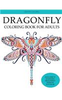 Dragonfly Coloring Book for Adults