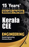 15 Year's Solved Papers Kerala CEE Engineering Entrance Exam