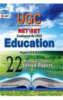 UGC NET/SET Education Paper II & III 22 Previous Years Solved Papers