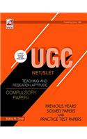 UGC NET/SLET Teaching & Research Aptitude Compulsory Paper I (Previous Years Solved Papers and Practice Test Papers)