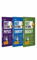 NEET Test Series Physics, Biology, Chemistry ( set of 3 book )