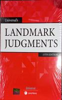 LANDMARK JUDGMENTS 15TH EDITION