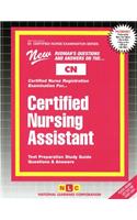 Certified Nursing Assistant