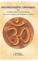 Maitrayaniya Upanisad With Commentary Of Ramatirtha