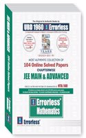 UBD1960 Errorless Mathematics 104 Online 5 Year Chapterwise Solved Papers for JEE main and advanced 2024