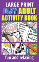 Easy Adult Activity Book