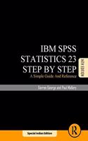 IBM SPSS Statistics 23 Step by Step