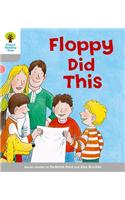 Oxford Reading Tree: Level 1: More First Words: Floppy Did