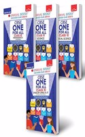 Oswaal CBSE ONE for ALL Class 10 (Set of 4 Books) Mathematics (Standard), Science, Social Science, English [Combined & Updated for Term 1 & 2]