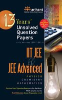 13 Years' Unsolved Question Papers (2001-2013) Iit Jee & Jee Advanced [Physics | Chemistry | Mathematics]