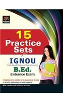 IGNOU 15 Practice Sets for B.Ed Entrance Exam