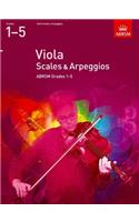 Viola Scales & Arpeggios, ABRSM Grades 1-5