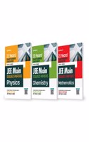 21 Years Chapterwise Topicwise (2023-2002) JEE Main Solved Papers Physics, Chemistry, Mathematics ( Set of 3 Books )