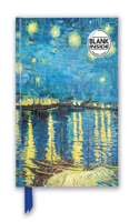 Vincent Van Gogh: Starry Night Over the Rhône (Foiled Blank Journal)