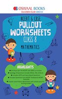 Oswaal NCERT & CBSE Pullout Worksheets Math Class 8 (For 2022 Exam)