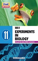 Frank EMU Books Lab Manual CBSE Book of Experiments in Biology Class 11