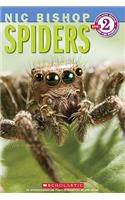 Spiders (Nic Bishop: Scholastic Reader, Level 2)