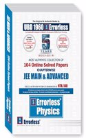 UBD1960 Errorless Physics 104 Online 5 Year Chapterwise Solved Papers for JEE main and advanced 2024