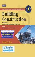 BUILDING CONSTRUCTION ( MSBTE Diploma Second Year Civil Year 2018 Course )