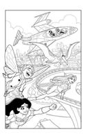 DC Super Hero Girls: A Kids Coloring Book