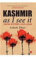 Kashmir As I See It; From within and afar