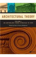 Architectural Theory, Volume 1