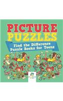 Picture Puzzles Find the Difference Puzzle Books for Teens