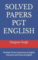 Solved Papers Pgt English