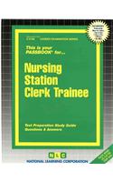 Nursing Station Clerk Trainee