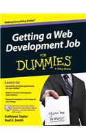 Getting A Web Development Job For Dummies