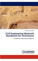 Civil Engineering Materials Handbook for Technicians