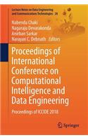 Proceedings of International Conference on Computational Intelligence and Data Engineering