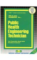 Public Health Engineering Technician