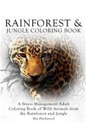 Rainforest & Jungle Coloring Book