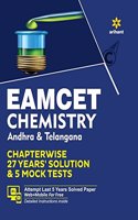EAMCET Chemistry Andhra and Telangana Chapterwise 26 Years' Solutions and 5 Mock Tests (Old edition)